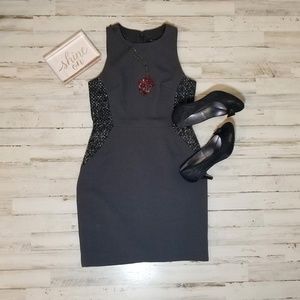 Banana Republic Grey Sheath Dress